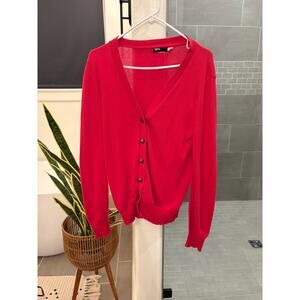 BDG Urban Outfitters red cardigan